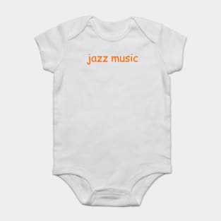 Jazz Music Baby Bodysuit